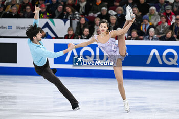 21/03/2024 - Anastasia Golubeva and Hektor Giotopoulos Moore (AUS) 10th place, Pair Skating during the ISU World Figure Skating Championships on March 21, 2024 at Bell Centre in Montreal, Canada - SKATING - WORLD FIGURE SKATING CHAMPIONSHIPS 2024 - PATTINAGGIO SUL GHIACCIO - SPORT INVERNALI