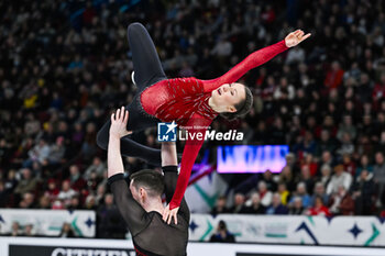 2024-03-21 - Annika Hocke and Robert Kunkel (GER) 5th place, Pair Skating during the ISU World Figure Skating Championships on March 21, 2024 at Bell Centre in Montreal, Canada - SKATING - WORLD FIGURE SKATING CHAMPIONSHIPS 2024 - ICE SKATING - WINTER SPORTS