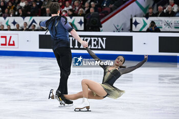 2024-03-21 - Maria Pavlova and Alexei Sviatchenko (HUN) 4th place, Pair Skating during the ISU World Figure Skating Championships on March 21, 2024 at Bell Centre in Montreal, Canada - SKATING - WORLD FIGURE SKATING CHAMPIONSHIPS 2024 - ICE SKATING - WINTER SPORTS