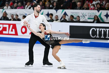 2024-03-21 - Deanna Stellato-Dudek and Maxime Deschamps (CAN) Gold medal, Pair Skating during the ISU World Figure Skating Championships on March 21, 2024 at Bell Centre in Montreal, Canada - SKATING - WORLD FIGURE SKATING CHAMPIONSHIPS 2024 - ICE SKATING - WINTER SPORTS