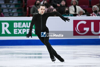 2024-03-21 - Burak Demirboga (TUR), Men’s Singles during the ISU World Figure Skating Championships on March 21, 2024 at Bell Centre in Montreal, Canada - SKATING - WORLD FIGURE SKATING CHAMPIONSHIPS 2024 - ICE SKATING - WINTER SPORTS