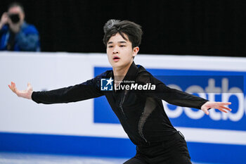 2024-03-21 - Hyungyeom Kim (KOR), Men’s Singles during the ISU World Figure Skating Championships on March 21, 2024 at Bell Centre in Montreal, Canada - SKATING - WORLD FIGURE SKATING CHAMPIONSHIPS 2024 - ICE SKATING - WINTER SPORTS