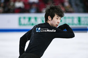 2024-03-21 - Boyang Jin (CHN), Men’s Singles during the ISU World Figure Skating Championships on March 21, 2024 at Bell Centre in Montreal, Canada - SKATING - WORLD FIGURE SKATING CHAMPIONSHIPS 2024 - ICE SKATING - WINTER SPORTS
