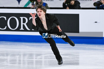 2024-03-21 - Deniss Vasiljevs of Latvia, Men’s Singles during the ISU World Figure Skating Championships on March 21, 2024 at Bell Centre in Montreal, Canada - SKATING - WORLD FIGURE SKATING CHAMPIONSHIPS 2024 - ICE SKATING - WINTER SPORTS