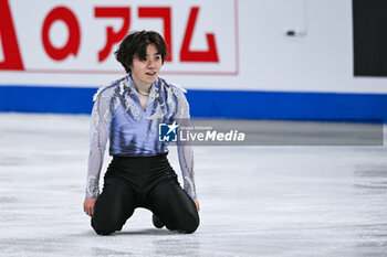 2024-03-21 - Shoma Uno of Japan, Men’s Singles during the ISU World Figure Skating Championships on March 21, 2024 at Bell Centre in Montreal, Canada - SKATING - WORLD FIGURE SKATING CHAMPIONSHIPS 2024 - ICE SKATING - WINTER SPORTS