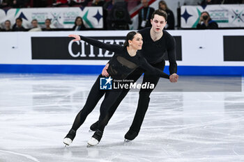 21/03/2024 - Anastasia Vaipan-Law and Luke Digby (GBR) 20th place, Pair Skating during the ISU World Figure Skating Championships on March 21, 2024 at Bell Centre in Montreal, Canada - SKATING - WORLD FIGURE SKATING CHAMPIONSHIPS 2024 - PATTINAGGIO SUL GHIACCIO - SPORT INVERNALI