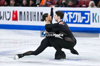 2024-03-21 - Anastasia Vaipan-Law and Luke Digby (GBR) 20th place, Pair Skating during the ISU World Figure Skating Championships on March 21, 2024 at Bell Centre in Montreal, Canada - SKATING - WORLD FIGURE SKATING CHAMPIONSHIPS 2024 - ICE SKATING - WINTER SPORTS