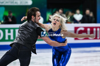 2024-03-22 - Olivia Smart and Tim Dieck (ESP) during the ISU World Figure Skating Championships on March 22, 2024 at Bell Centre in Montreal, Canada - SKATING - WORLD FIGURE SKATING CHAMPIONSHIPS 2024 - ICE SKATING - WINTER SPORTS
