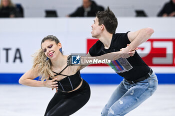 2024-03-22 - Victoria Manni and Carlo Roethlisberger (ITA) during the ISU World Figure Skating Championships on March 22, 2024 at Bell Centre in Montreal, Canada - SKATING - WORLD FIGURE SKATING CHAMPIONSHIPS 2024 - ICE SKATING - WINTER SPORTS