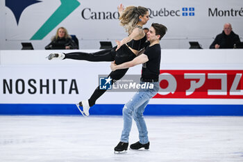 2024-03-22 - Victoria Manni and Carlo Roethlisberger (ITA) during the ISU World Figure Skating Championships on March 22, 2024 at Bell Centre in Montreal, Canada - SKATING - WORLD FIGURE SKATING CHAMPIONSHIPS 2024 - ICE SKATING - WINTER SPORTS