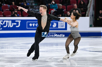 22/03/2024 - Yuka Orihara and Juho Pirinen (FIN) during the ISU World Figure Skating Championships on March 22, 2024 at Bell Centre in Montreal, Canada - SKATING - WORLD FIGURE SKATING CHAMPIONSHIPS 2024 - PATTINAGGIO SUL GHIACCIO - SPORT INVERNALI