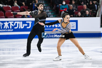 2024-03-22 - Jennifer Janse Van Rensburg and Benjamin Steffan (GER) during the ISU World Figure Skating Championships on March 22, 2024 at Bell Centre in Montreal, Canada - SKATING - WORLD FIGURE SKATING CHAMPIONSHIPS 2024 - ICE SKATING - WINTER SPORTS