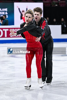 2024-03-22 - Carolane Soucisse and Shane Firus (IRL) during the ISU World Figure Skating Championships on March 22, 2024 at Bell Centre in Montreal, Canada - SKATING - WORLD FIGURE SKATING CHAMPIONSHIPS 2024 - ICE SKATING - WINTER SPORTS