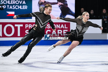 2024-03-22 - Natalie Taschlerova and Filip Taschler (CZE) during the ISU World Figure Skating Championships on March 22, 2024 at Bell Centre in Montreal, Canada - SKATING - WORLD FIGURE SKATING CHAMPIONSHIPS 2024 - ICE SKATING - WINTER SPORTS