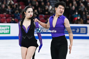 22/03/2024 - Hannah Lim and Ye Quan (KOR) during the ISU World Figure Skating Championships on March 22, 2024 at Bell Centre in Montreal, Canada - SKATING - WORLD FIGURE SKATING CHAMPIONSHIPS 2024 - PATTINAGGIO SUL GHIACCIO - SPORT INVERNALI