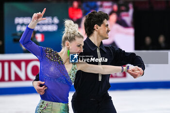 2024-03-22 - Piper Gilles and Paul Poirier (CAN) during the ISU World Figure Skating Championships on March 22, 2024 at Bell Centre in Montreal, Canada - SKATING - WORLD FIGURE SKATING CHAMPIONSHIPS 2024 - ICE SKATING - WINTER SPORTS