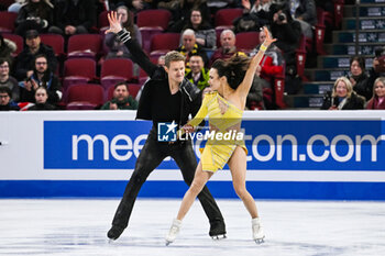 22/03/2024 - Madison Chock and Evan Bates (USA) during the ISU World Figure Skating Championships on March 22, 2024 at Bell Centre in Montreal, Canada - SKATING - WORLD FIGURE SKATING CHAMPIONSHIPS 2024 - PATTINAGGIO SUL GHIACCIO - SPORT INVERNALI