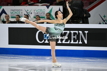 2024-03-22 - Tzu-Han Ting (TPE), Women during the ISU World Figure Skating Championships on March 22, 2024 at Bell Centre in Montreal, Canada - SKATING - WORLD FIGURE SKATING CHAMPIONSHIPS 2024 - ICE SKATING - WINTER SPORTS