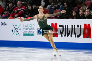 2024-03-22 - Mia Risa Gomez (NOR), Women during the ISU World Figure Skating Championships on March 22, 2024 at Bell Centre in Montreal, Canada - SKATING - WORLD FIGURE SKATING CHAMPIONSHIPS 2024 - ICE SKATING - WINTER SPORTS