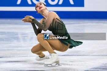 22/03/2024 - Mia Risa Gomez (NOR), Women during the ISU World Figure Skating Championships on March 22, 2024 at Bell Centre in Montreal, Canada - SKATING - WORLD FIGURE SKATING CHAMPIONSHIPS 2024 - PATTINAGGIO SUL GHIACCIO - SPORT INVERNALI