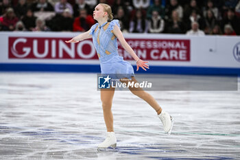 2024-03-22 - Nataly Langerbaur (EST), Women during the ISU World Figure Skating Championships on March 22, 2024 at Bell Centre in Montreal, Canada - SKATING - WORLD FIGURE SKATING CHAMPIONSHIPS 2024 - ICE SKATING - WINTER SPORTS