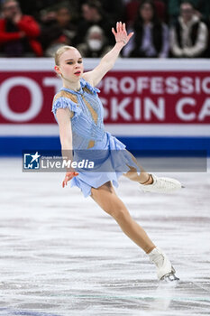 2024-03-22 - Nataly Langerbaur (EST), Women during the ISU World Figure Skating Championships on March 22, 2024 at Bell Centre in Montreal, Canada - SKATING - WORLD FIGURE SKATING CHAMPIONSHIPS 2024 - ICE SKATING - WINTER SPORTS