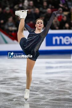 2024-03-22 - Sarina Joos (ITA), Women during the ISU World Figure Skating Championships on March 22, 2024 at Bell Centre in Montreal, Canada - SKATING - WORLD FIGURE SKATING CHAMPIONSHIPS 2024 - ICE SKATING - WINTER SPORTS