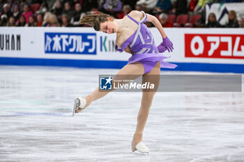 22/03/2024 - Lorine Schild (FRA), Women during the ISU World Figure Skating Championships on March 22, 2024 at Bell Centre in Montreal, Canada - SKATING - WORLD FIGURE SKATING CHAMPIONSHIPS 2024 - PATTINAGGIO SUL GHIACCIO - SPORT INVERNALI