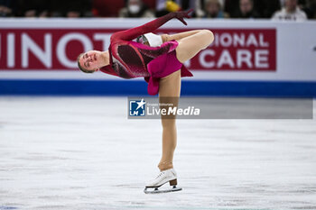 22/03/2024 - Olga Mikutina (AUT), Women during the ISU World Figure Skating Championships on March 22, 2024 at Bell Centre in Montreal, Canada - SKATING - WORLD FIGURE SKATING CHAMPIONSHIPS 2024 - PATTINAGGIO SUL GHIACCIO - SPORT INVERNALI