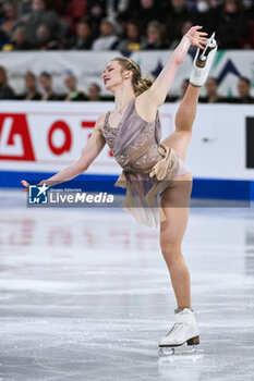 2024-03-22 - Amber Glenn (USA), Women during the ISU World Figure Skating Championships on March 22, 2024 at Bell Centre in Montreal, Canada - SKATING - WORLD FIGURE SKATING CHAMPIONSHIPS 2024 - ICE SKATING - WINTER SPORTS