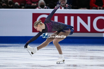 22/03/2024 - Niina Petrokina (EST), Women during the ISU World Figure Skating Championships on March 22, 2024 at Bell Centre in Montreal, Canada - SKATING - WORLD FIGURE SKATING CHAMPIONSHIPS 2024 - PATTINAGGIO SUL GHIACCIO - SPORT INVERNALI