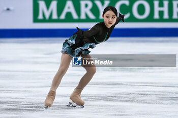 2024-03-22 - Chaeyeon Kim (KOR), Women during the ISU World Figure Skating Championships on March 22, 2024 at Bell Centre in Montreal, Canada - SKATING - WORLD FIGURE SKATING CHAMPIONSHIPS 2024 - ICE SKATING - WINTER SPORTS