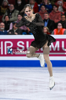 2024-03-22 - Isabeau Levito (USA), Women during the ISU World Figure Skating Championships on March 22, 2024 at Bell Centre in Montreal, Canada - SKATING - WORLD FIGURE SKATING CHAMPIONSHIPS 2024 - ICE SKATING - WINTER SPORTS