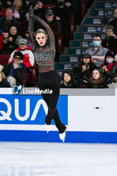 22/03/2024 - Loena Hendrickx (BEL), Women during the ISU World Figure Skating Championships on March 22, 2024 at Bell Centre in Montreal, Canada - SKATING - WORLD FIGURE SKATING CHAMPIONSHIPS 2024 - PATTINAGGIO SUL GHIACCIO - SPORT INVERNALI