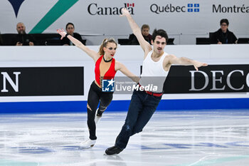 22/03/2024 - Hanna Jakucs and Alessio Galli (NED) during the ISU World Figure Skating Championships on March 22, 2024 at Bell Centre in Montreal, Canada - SKATING - WORLD FIGURE SKATING CHAMPIONSHIPS 2024 - PATTINAGGIO SUL GHIACCIO - SPORT INVERNALI