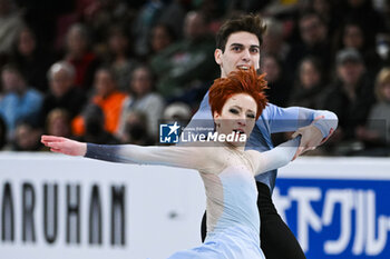 23/03/2024 - Evgeniia Lopareva and Geoffrey Brissaud (FRA), Ice Dance during the ISU World Figure Skating Championships on March 23, 2024 at Bell Centre in Montreal, Canada - SKATING - WORLD FIGURE SKATING CHAMPIONSHIPS 2024 - PATTINAGGIO SUL GHIACCIO - SPORT INVERNALI