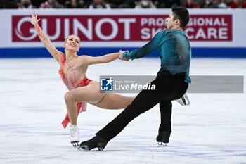 2024-03-23 - Marjorie Lajoie and Zachary Lagha (CAN), Ice Dance during the ISU World Figure Skating Championships on March 23, 2024 at Bell Centre in Montreal, Canada - SKATING - WORLD FIGURE SKATING CHAMPIONSHIPS 2024 - ICE SKATING - WINTER SPORTS