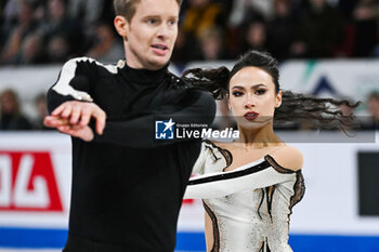 23/03/2024 - Madison Chock and Evan Bates (USA), Ice Dance during the ISU World Figure Skating Championships on March 23, 2024 at Bell Centre in Montreal, Canada - SKATING - WORLD FIGURE SKATING CHAMPIONSHIPS 2024 - PATTINAGGIO SUL GHIACCIO - SPORT INVERNALI