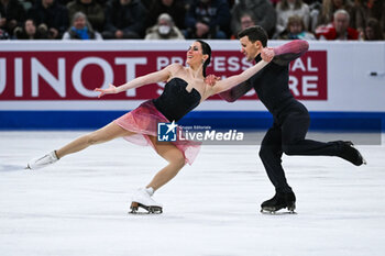 23/03/2024 - Charlene Guignard and Marco Fabbri (ITA), Ice Dance during the ISU World Figure Skating Championships on March 23, 2024 at Bell Centre in Montreal, Canada - SKATING - WORLD FIGURE SKATING CHAMPIONSHIPS 2024 - PATTINAGGIO SUL GHIACCIO - SPORT INVERNALI