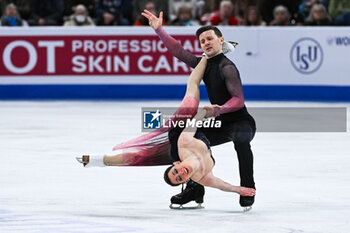 2024-03-23 - Charlene Guignard and Marco Fabbri (ITA), Ice Dance during the ISU World Figure Skating Championships on March 23, 2024 at Bell Centre in Montreal, Canada - SKATING - WORLD FIGURE SKATING CHAMPIONSHIPS 2024 - ICE SKATING - WINTER SPORTS