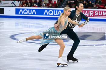 23/03/2024 - Holly Harris and Jason Chan (AUS), Ice Dance during the ISU World Figure Skating Championships on March 23, 2024 at Bell Centre in Montreal, Canada - SKATING - WORLD FIGURE SKATING CHAMPIONSHIPS 2024 - PATTINAGGIO SUL GHIACCIO - SPORT INVERNALI