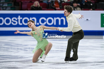 2024-03-23 - Carolane Soucisse and Shane Firus (IRL), Ice Dance during the ISU World Figure Skating Championships on March 23, 2024 at Bell Centre in Montreal, Canada - SKATING - WORLD FIGURE SKATING CHAMPIONSHIPS 2024 - ICE SKATING - WINTER SPORTS