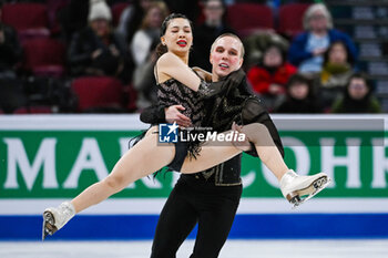 2024-03-23 - Yuka Orihara and Juho Pirinen (FIN), Ice Dance during the ISU World Figure Skating Championships on March 23, 2024 at Bell Centre in Montreal, Canada - SKATING - WORLD FIGURE SKATING CHAMPIONSHIPS 2024 - ICE SKATING - WINTER SPORTS