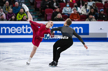 23/03/2024 - Natalie Taschlerova and Filip Taschler (CZE), Ice Dance during the ISU World Figure Skating Championships on March 23, 2024 at Bell Centre in Montreal, Canada - SKATING - WORLD FIGURE SKATING CHAMPIONSHIPS 2024 - PATTINAGGIO SUL GHIACCIO - SPORT INVERNALI