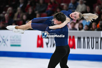 23/03/2024 - Loicia Demougeot and Theo Le Mercier (FRA), Ice Dance during the ISU World Figure Skating Championships on March 23, 2024 at Bell Centre in Montreal, Canada - SKATING - WORLD FIGURE SKATING CHAMPIONSHIPS 2024 - PATTINAGGIO SUL GHIACCIO - SPORT INVERNALI