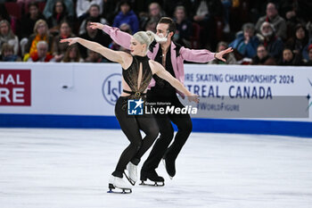 2024-03-23 - Olivia Smart and Tim Dieck (ESP), Ice Dance during the ISU World Figure Skating Championships on March 23, 2024 at Bell Centre in Montreal, Canada - SKATING - WORLD FIGURE SKATING CHAMPIONSHIPS 2024 - ICE SKATING - WINTER SPORTS