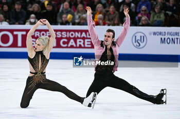 23/03/2024 - Olivia Smart and Tim Dieck (ESP), Ice Dance during the ISU World Figure Skating Championships on March 23, 2024 at Bell Centre in Montreal, Canada - SKATING - WORLD FIGURE SKATING CHAMPIONSHIPS 2024 - PATTINAGGIO SUL GHIACCIO - SPORT INVERNALI