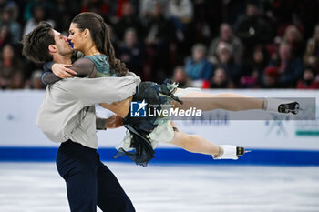 2024-03-23 - Laurence Fournier Beaudry and Nikolaj Soerensen (CAN), Ice Dance during the ISU World Figure Skating Championships on March 23, 2024 at Bell Centre in Montreal, Canada - SKATING - WORLD FIGURE SKATING CHAMPIONSHIPS 2024 - ICE SKATING - WINTER SPORTS