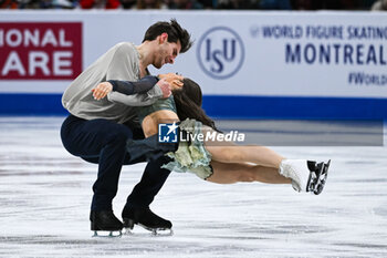 23/03/2024 - Laurence Fournier Beaudry and Nikolaj Soerensen (CAN), Ice Dance during the ISU World Figure Skating Championships on March 23, 2024 at Bell Centre in Montreal, Canada - SKATING - WORLD FIGURE SKATING CHAMPIONSHIPS 2024 - PATTINAGGIO SUL GHIACCIO - SPORT INVERNALI