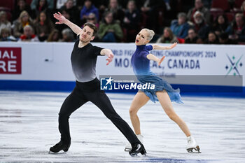 2024-03-23 - Juulia Turkkila and Matthias Versluis (FIN), Ice Dance during the ISU World Figure Skating Championships on March 23, 2024 at Bell Centre in Montreal, Canada - SKATING - WORLD FIGURE SKATING CHAMPIONSHIPS 2024 - ICE SKATING - WINTER SPORTS